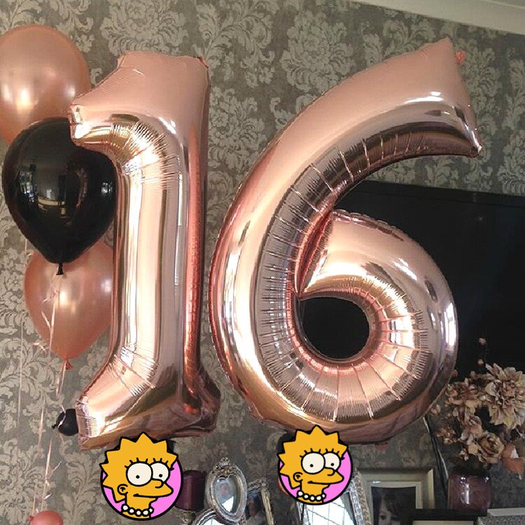 Big 16 balloons deals