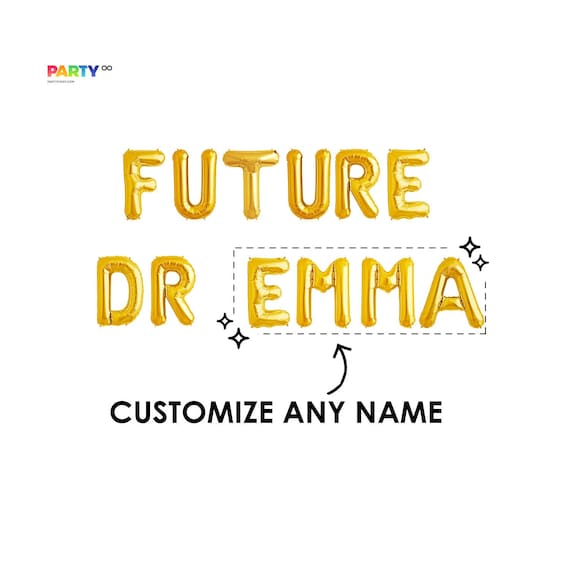 Med School Future Dr Balloon Banner/Sign | Congrats On Matching Banner Match Day Sign Med School Match Day Balloons Match Day Party Decor Il_570xn