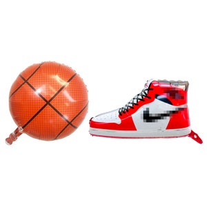 Basketball balloon | Sneaker Balloon | Basketball Party | Sneaker Head Birthday Party | Basketball Theme Birthday Party