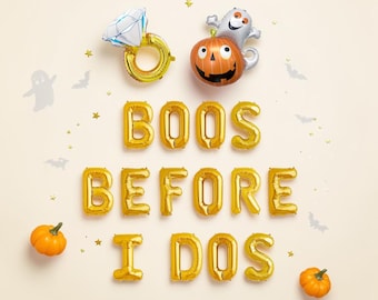 Boos Before I Dos Halloween Bachelorette Kit: Spooky Bach Party Decorations for Bride Tribe