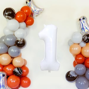 The Spooky One Balloon |   Halloween Themed 1st Birthday Banner Decorations | Little Boo Birthday | Our Little Boo is Turning One