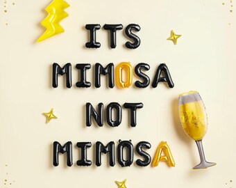 It’s Miosa Not Mimosa Balloon Kit: Boy Wizard 21st Birthday Bachelorette Party Celebration Decorations