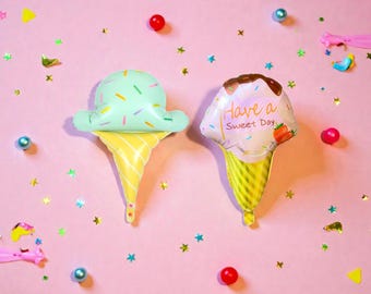 Ice Cream Cone Balloon: Birthday Party Decorations