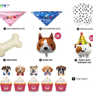 Dog Puppy Birthday Party Decoration | Doggie Puppy Birthday Party Decoration Balloon | Dogs Birthday Party Decorations