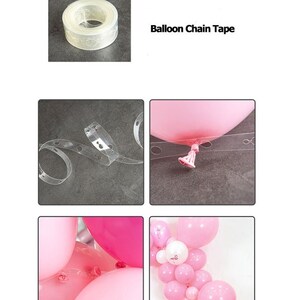 Balloon Garland Tool Balloon Arch Tool Balloon Pump Balloon Chain Balloon String Glue Dot How to make Balloon Garland Use this tool image 4