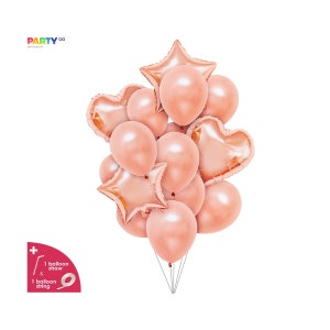 Valentine&#39;s Day Party Decor | Pink Balloon Bouquet | Galentine&#39;s Day Balloon Decoration | Girl&#39;s Birthday Decor