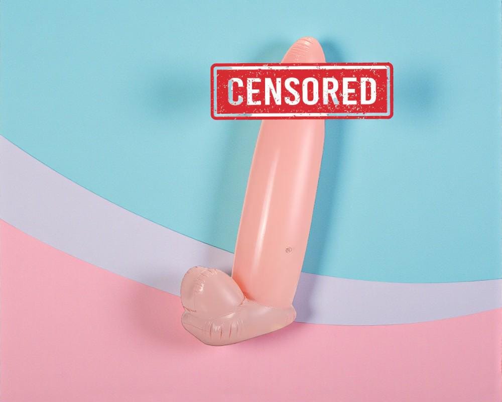 Globo Inflable Con Forma De Pene Para Despedida De Soltera | Divertido Y Original