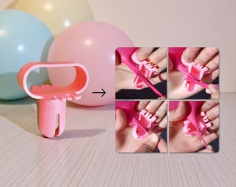 Inflador Manual De Globos De Doble Acción: Bomba De Mano Rápida Y Sin Esfuerzo Para Fiestas