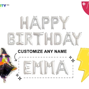 Custom Wizard Birthday Party Balloon Banner | Magic Theme Birthday Party Decorations |  Wizard Theme Birthday Bach Party  Home Decorations