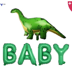 Baby Dinosaur Balloon Banner | Dinosaur Baby Shower | Dinosaur themed First Birthday | Dino 1st 2nd Birthday Dino Birthday Party