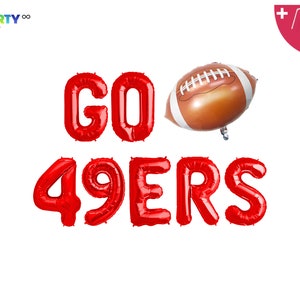 Super Bowl LVII 57 2023 Football Balloons 10pc Party Supply Decorations Kit  