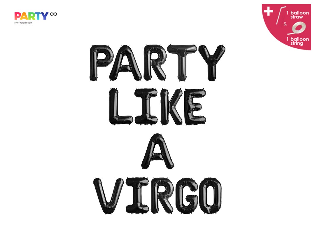 Virgo AF Banner, Virgo Party, Big Virgo Energy, 30th/21st...