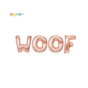 Woof Balloons |  Dog Puppy Birthday Party Decoration | Dog Birthday Party Decoration Balloon | Dogs Birthday Party Banner/Sign