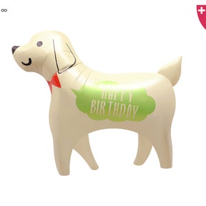 Dog Balloon | Golden Retriever Puppy Dog Puppy Doggie Birthday Party Decorations Balloon
