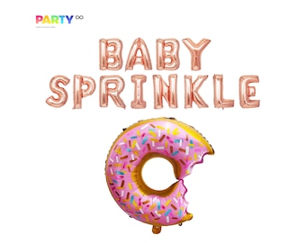 Baby Sprinkle Balloons | Baby Sprinkle Party Decor | Baby Sprinkle Decorations | Baby Shower Prop | Baby Shower Banner/Sign