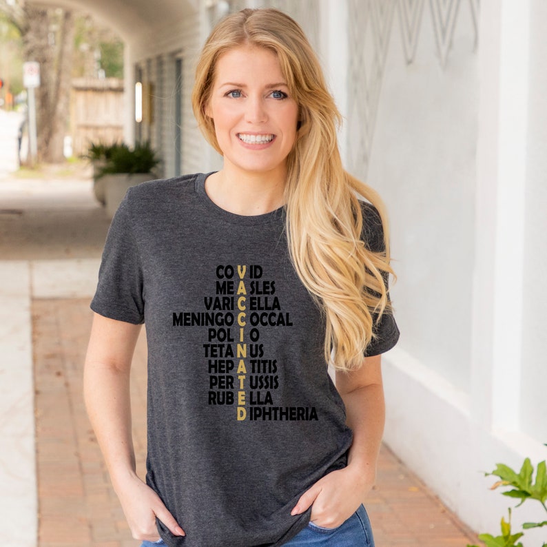 Awareness Pro-Vaccine Science Humor Covid Vaccinated Shirt Properly Vaccinated Vaccinated T-shirt Public Health Shirt Covid finished