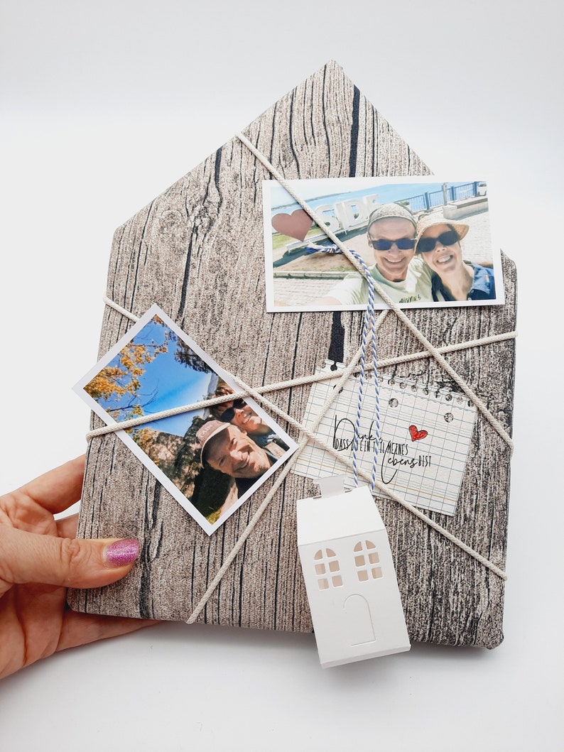 Memo board the place for beautiful memories pin board picture holder image 2