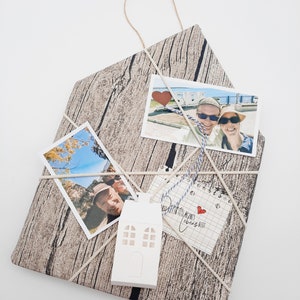 Memo board the place for beautiful memories pin board picture holder image 1