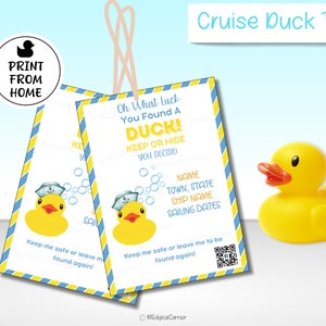 Etiquetas de pato de crucero, etiquetas de pato de crucero personalizadas, etiquetas personalizadas, juego de pato de goma de crucero, etiquetas de pato
