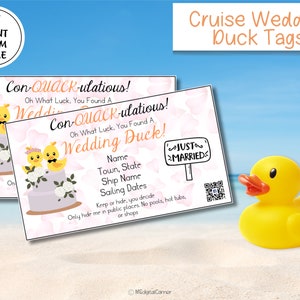 Etiquetas de pato para cruceros de bodas, etiquetas de pato para cruceros personalizadas, etiquetas personalizadas, juego de pato de goma para cruceros, etiquetas de pato, etiquetas de boda
