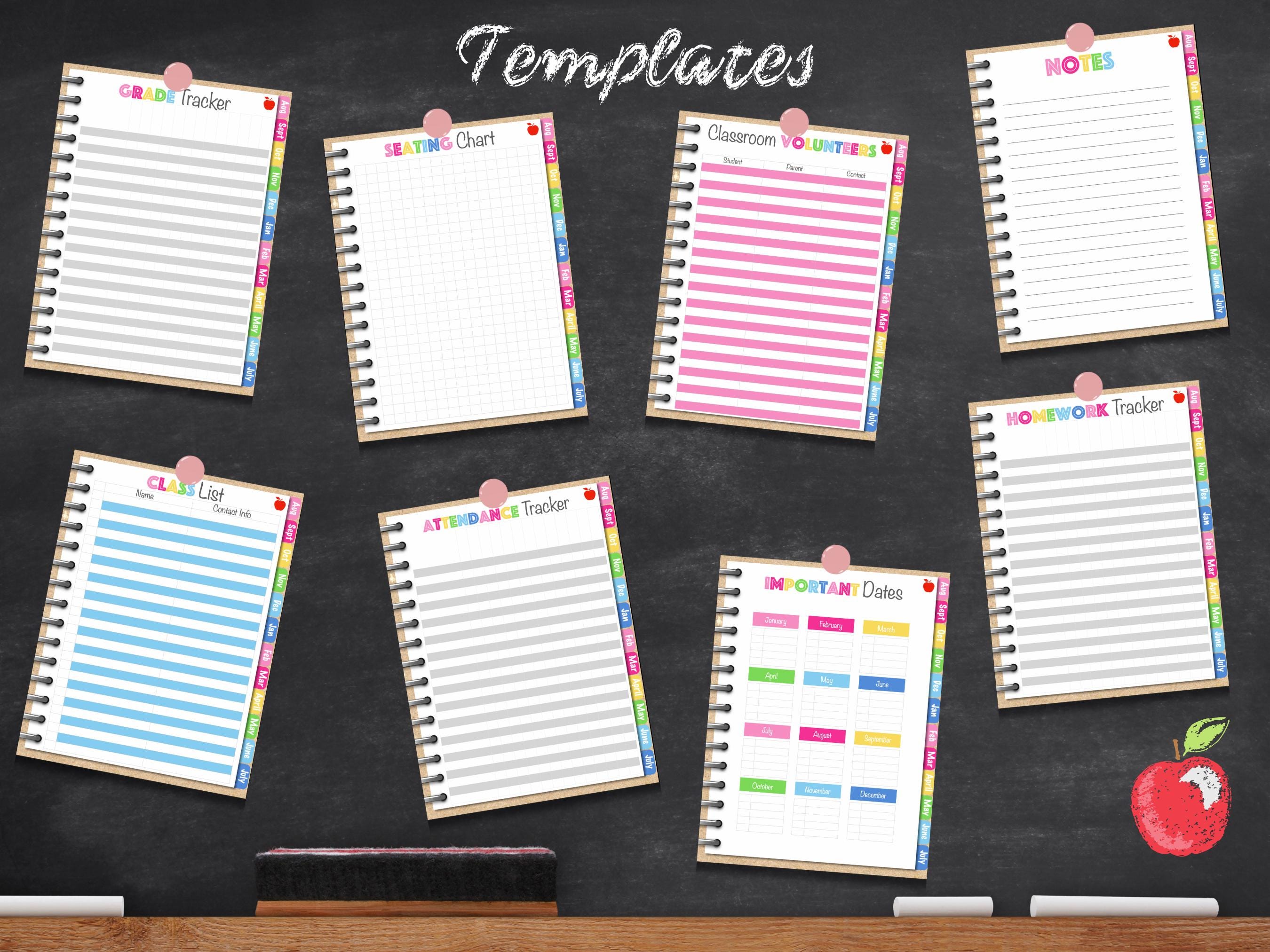 2025-2026 Dated Digital Teacher Planner,goodnotes Planner,hyperlinked ...