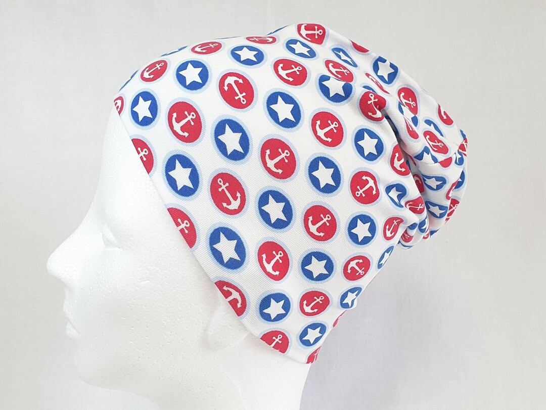 BASIC Beany Made of Jersey, Children's Hat, Size 4749 Etsy