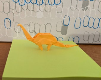 Origami Mini Brontosaurus