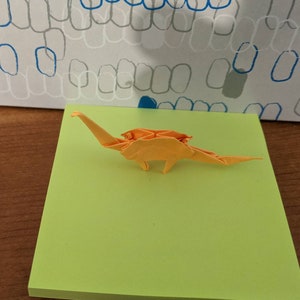 Origami Mini Brontosaurus image 2
