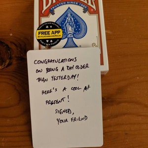 Custom card in sealed deck