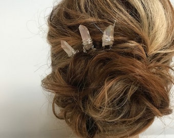 Crystal Hair Pins