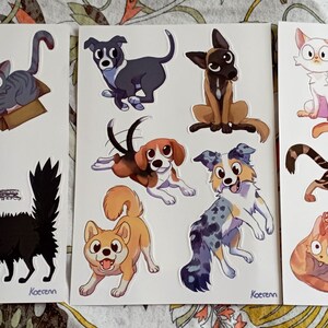 Sticker Board: Dogs, Cats, Ponies