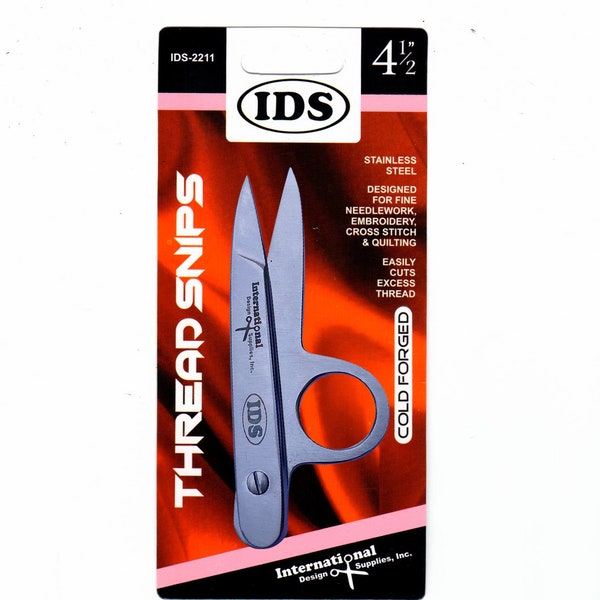 IDS-LA Thread snips 4.5 in. Stainless steel