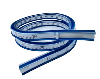 Flexible 20-inch Graduated Curve Ruler