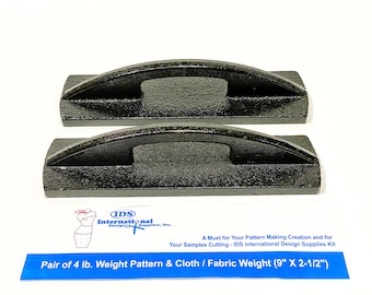 2 morceaux de poids lourds pour motif et tissu/tissu (9 po. X 2-1/2 po.) - Un must pour la création de modèles et pour la découpe de vos échantillons