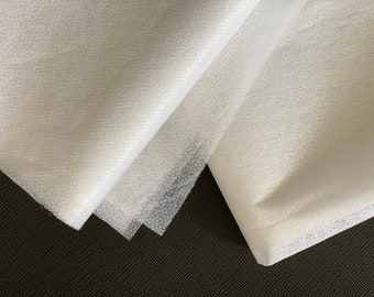 Black Fusing UF363 Midweight Nonwoven Interfacing - 36" X 60" Yardage For Sewing & Quilting - View #6