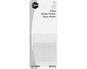 Dritz 56S-8 Sharps Hand Needles, Size 8