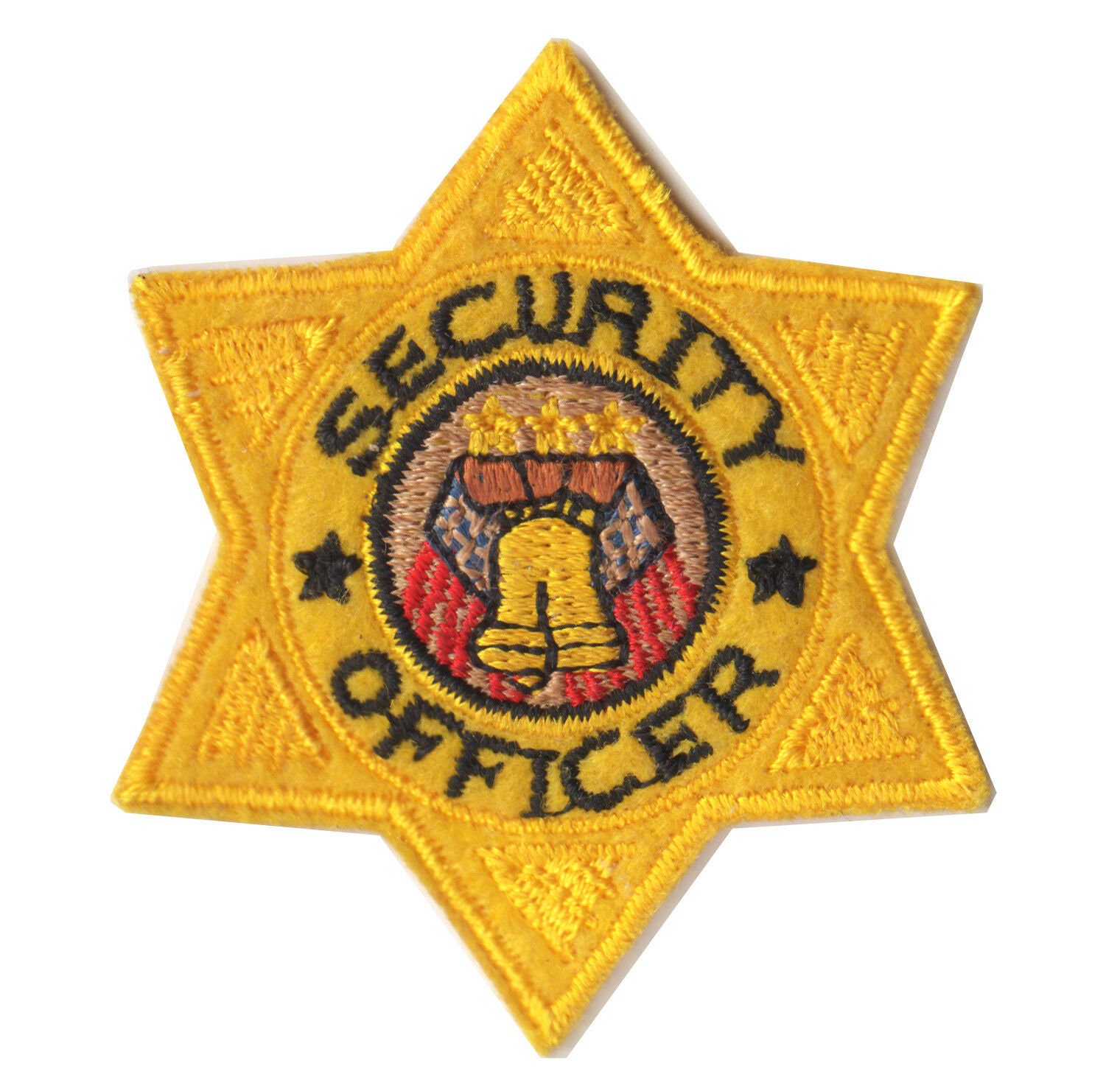 SECURITY OFFICER Embroidered Patch, Applique, Iron-on 2.25 