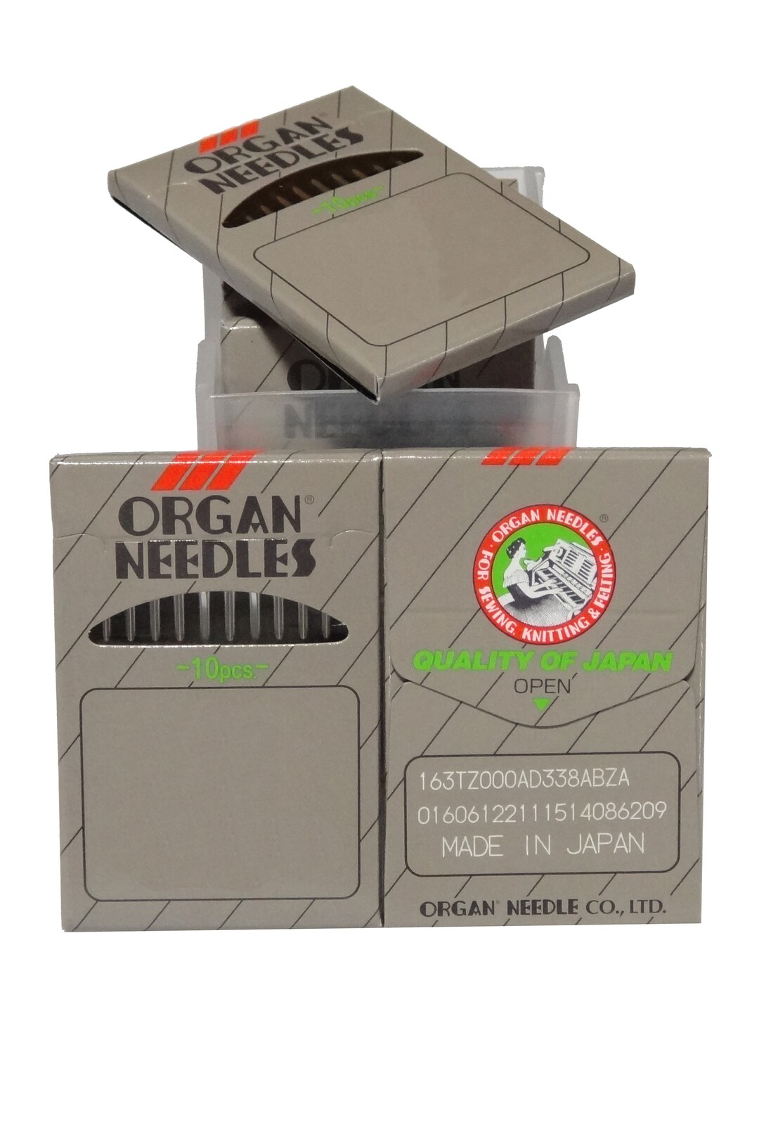 10) Organ Needles Sharp Point - 15X1 (Available in many different