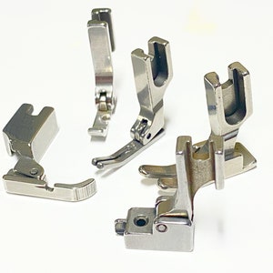 5 Presser Feet For industrial sewing machine, Juki, Singer, Consew, Brother