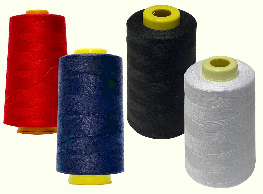 1 Spool of Thread of , 100% Spun Polyester, 6000 Yards, Available in ...