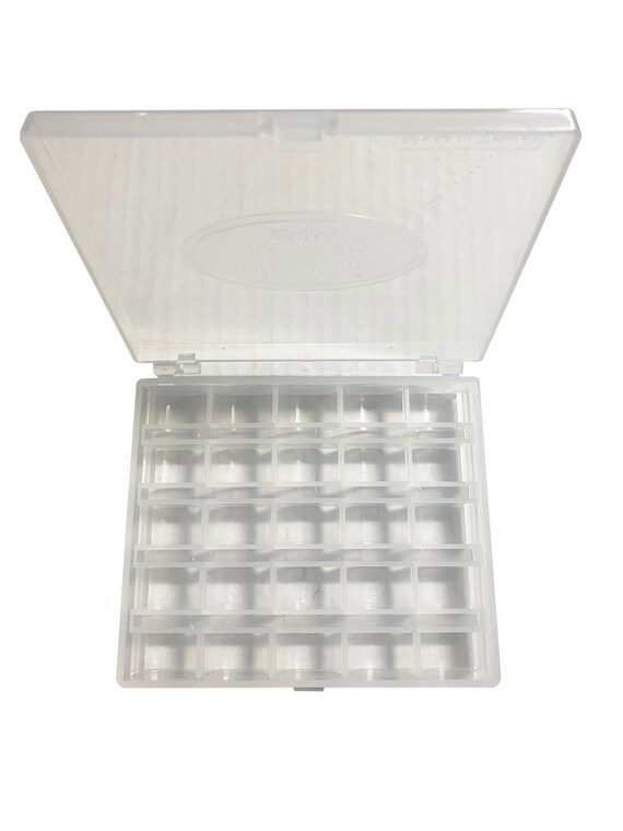 Buy Sew Mate Bobbin Holder Organizer for 25 Bobbins Clear