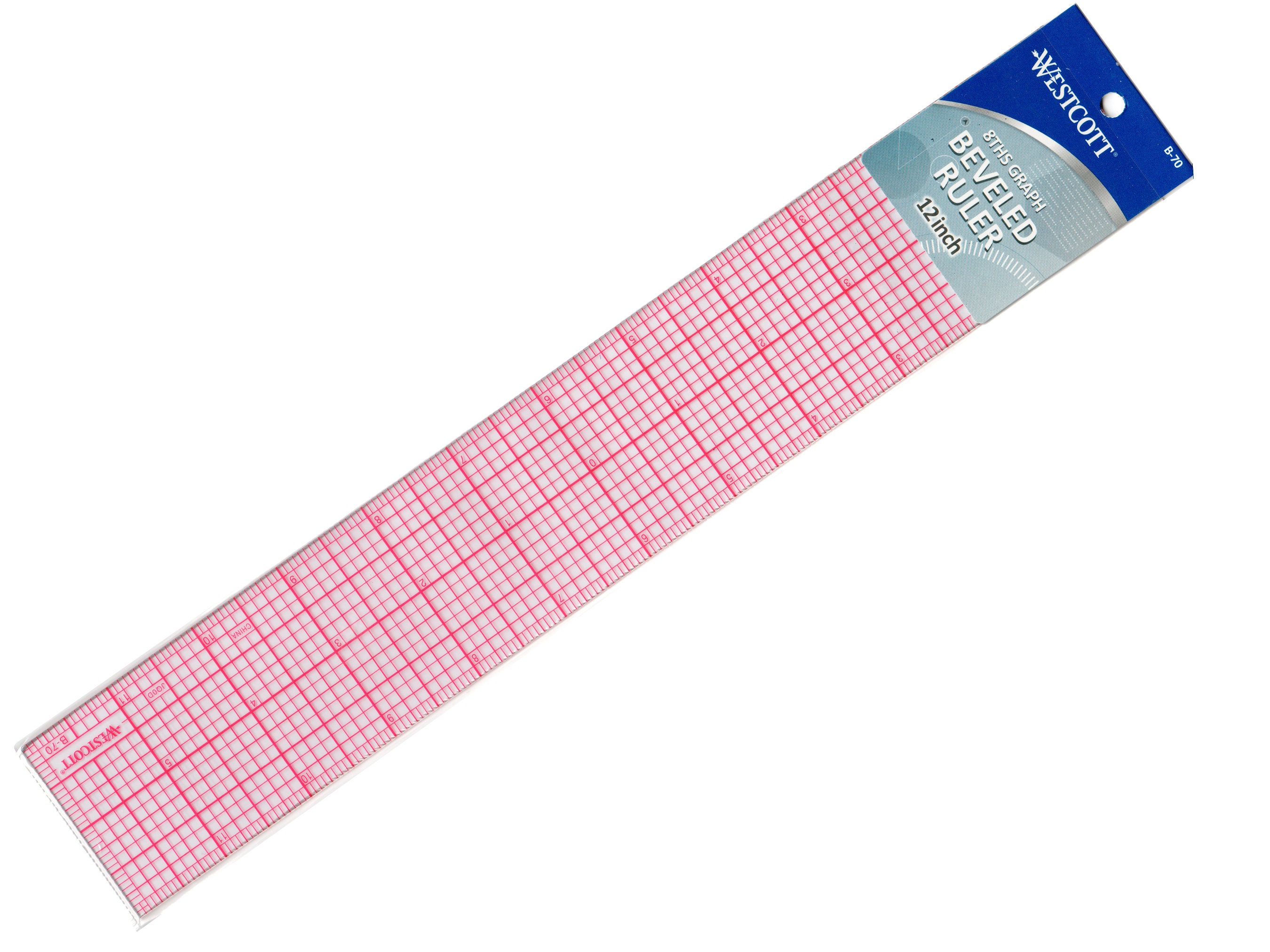 Westcott® C-Thru Folding Ruler, 12