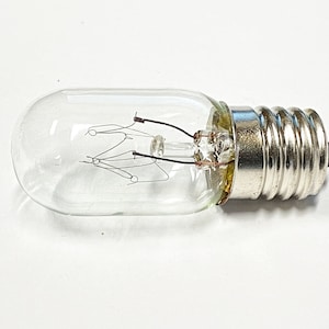 Light bulb 15 watt 5/8 screw base clear, sewing machine light bulb 658