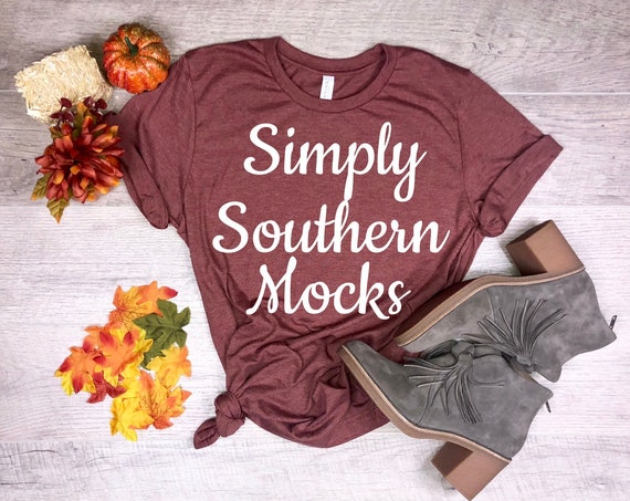 Fall Sale Mockup Bundle 4 Shirts Includes
