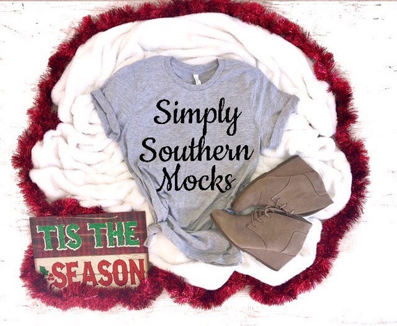 Christmas Mockup Bella Canva 3001 Athletic Heather Flat Lay Christmas Mockup Bella Canva 3001 Athletic Heather Flat Lay