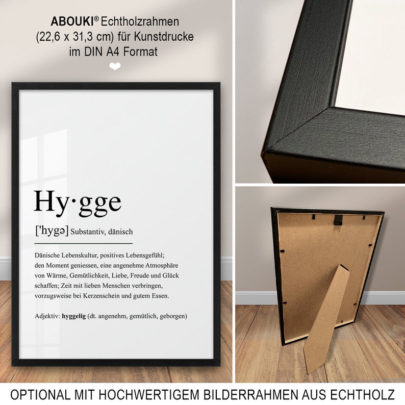 Poster Hygge Definition dänisch Scandi Definitionsposter Schild hyggelig Gemütlichkeit Scandi Dekoration Zuhause Geschenk Einzug Einzugsgeschenk Wohnung Haus Einweihung skandinavische Deko Wanddeko Flur Geschenkidee Einweihungsgeschenk Wohnzimmer