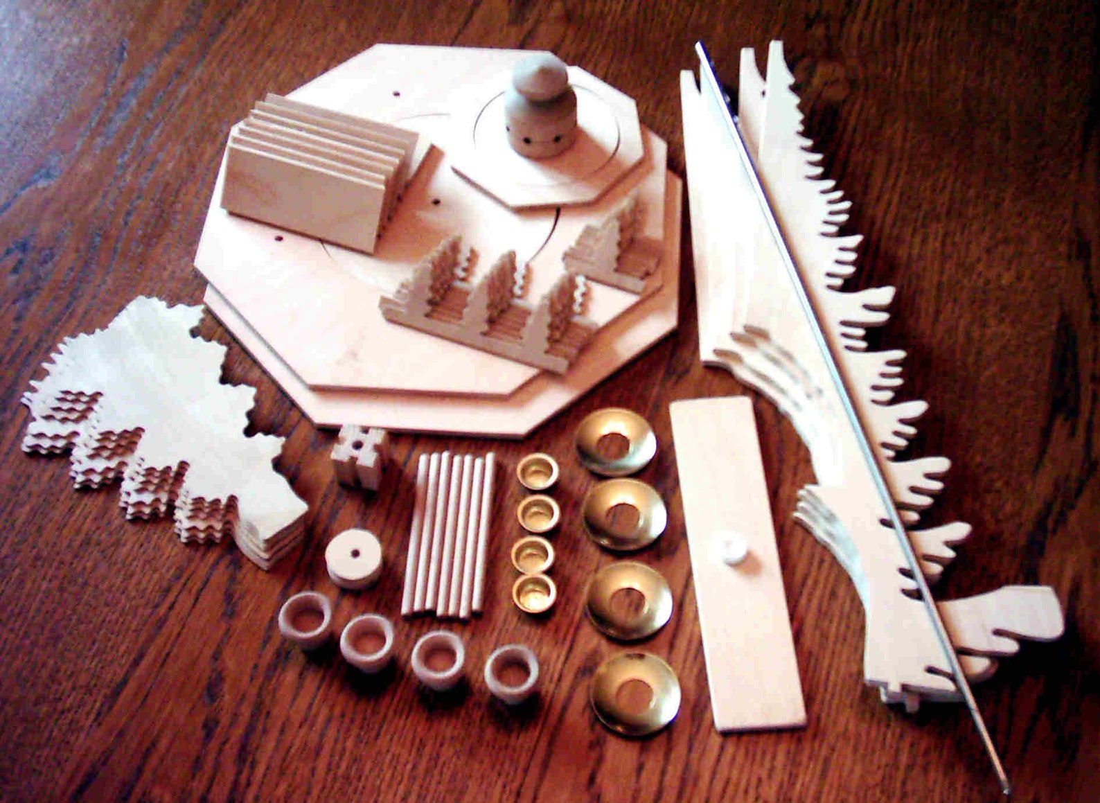 Kit Erzgebirgische Weihnachtspyramide 2 Floors Etsy UK