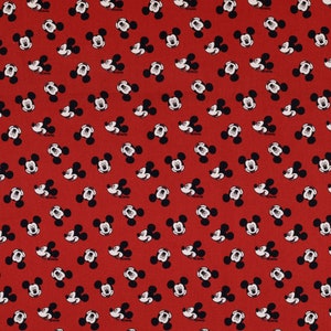 14.90 EUR/meter BW print &quot;Mickey&quot;, licensed fabric, 1338130001
