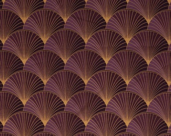 22.78 EUR/meter Murcia, modal sweat, unbrushed, fan purple, 158937, REMNANT 90 cm