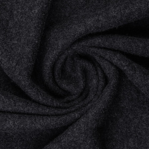 31.90 EUR/meter Merino, boiled wool, anthracite, 1789, 260 m/m2